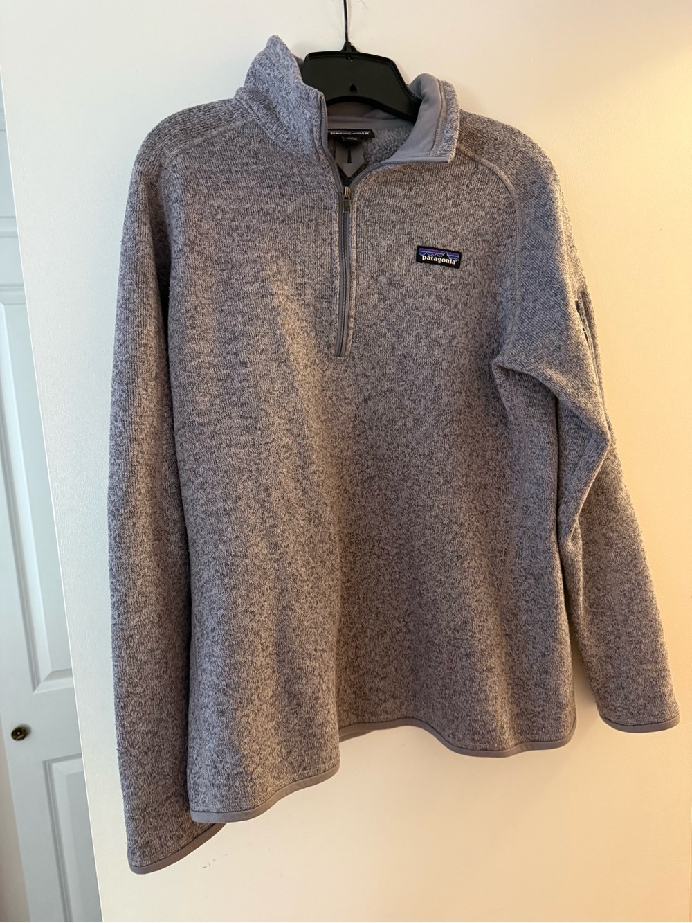Patagonia Light purple quarter-Zip Fleece Pullover